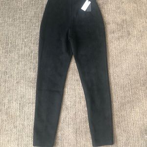 Babaton vegan suede “mace pant” artizia